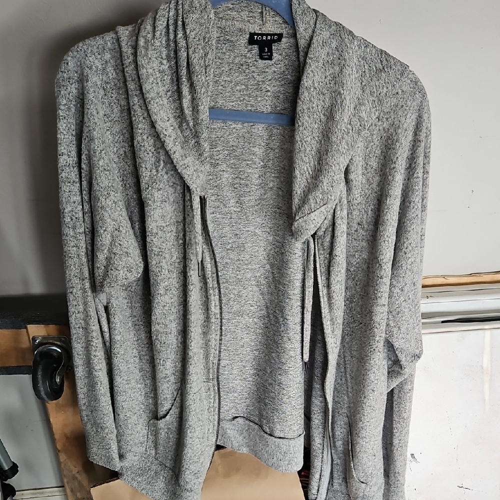 Torrid Heather Gray Women's Cardigan